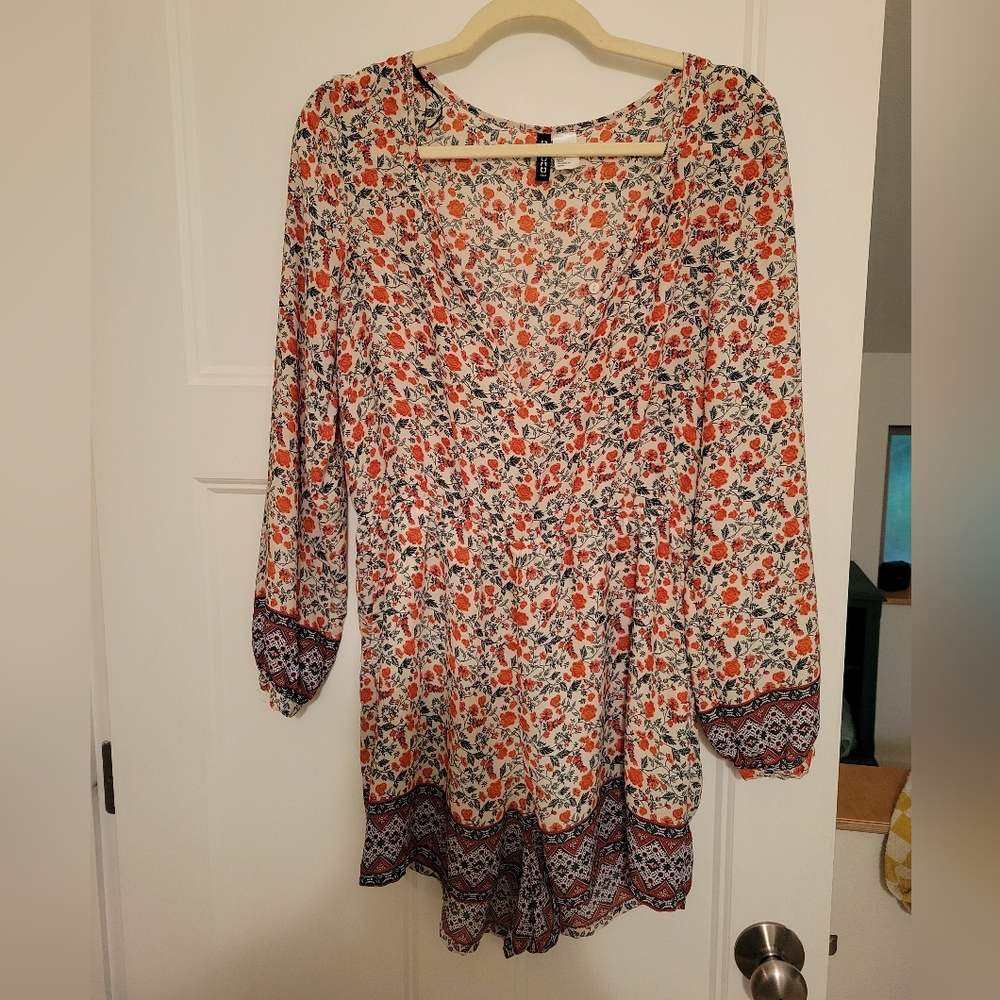 Floral Romper